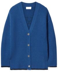 Off-White c/o Virgil Abloh - Logo-Embroidered Cardigan - Lyst