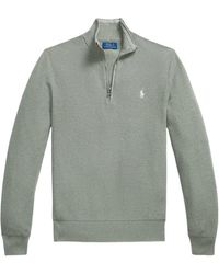 Polo Ralph Lauren - Long-Sleeve Half-Zip Sweater - Lyst