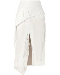 Proenza Schouler - Hansly Pleated Midi Skirt - Lyst