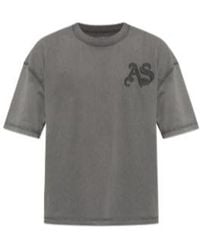 AllSaints - Insignia Logo T-Shirt - Lyst