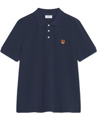 Maison Kitsuné - Maison Kitsuné Fox Head Regular Polo Shirt - Lyst