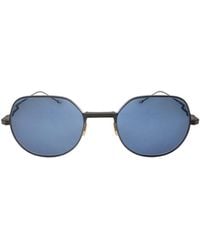 Thom Browne - Round-Frame Sunglasses - Lyst