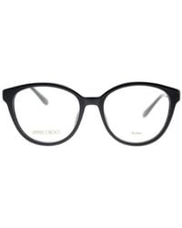 Jimmy Choo - Logo Circular Frame Flat Mirror - Lyst