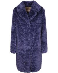 Herno - Textured-Finish Notched-Lapel Coat - Lyst