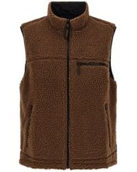 Gramicci - Reversible Sherpa Vest Jacket - Lyst