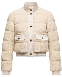 Moncler - Blandy Bouclé Short Down Jacket - Lyst