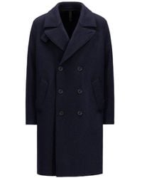 Harris Wharf London - Double-Breasted Coat - Lyst