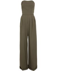 Max Mara - Solid-Color Sleeveless Jumpsuit - Lyst