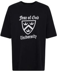Fear Of God - University T-Shirt - Lyst