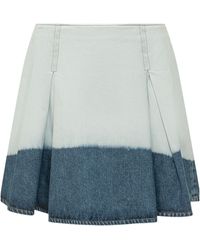 Marni - Dip-Dye Pleated Skirt - Lyst