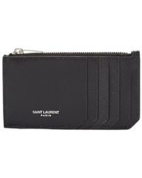 Saint Laurent - Card Holder Accessories - Lyst