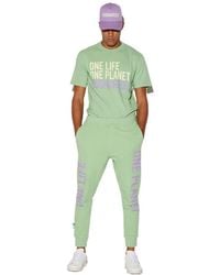 DSquared² - Slogan-Print Cotton Track Pants - Lyst