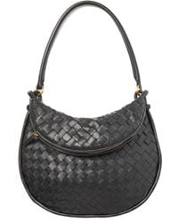 Bottega Veneta - Medium Intrecciato Shoulder Bag - Lyst