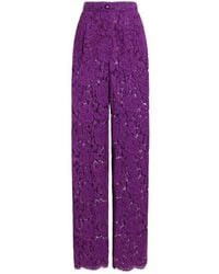 Dolce & Gabbana - Trousers - Lyst