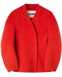 Jil Sander - Wool-Blend Jacket - Lyst