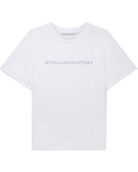Stella McCartney - Logo Printed Crewneck T-Shirt - Lyst
