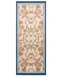 Etro - Modal And Cashmere Scarf With Paisley Foliage Motif - Lyst
