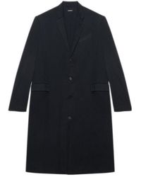 Balenciaga - Worn Out Single-Breasted Coat - Lyst