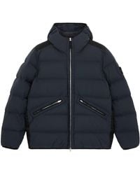 Stone Island - Padded Hooded Puffer Jacket - Lyst
