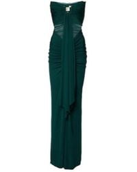 Christopher Esber - Bezel Quartz Cutout Strapless Jersey Gown - Lyst