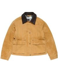 Acne Studios - Drawstring Detailed Long Sleeved Jacket - Lyst
