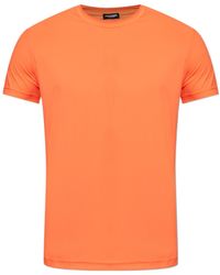 DSquared² - Round Neck T-Shirt - Lyst