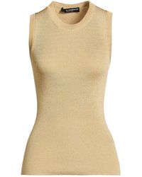 Dolce & Gabbana - Sleeveless Lightweight Knit Top - Lyst