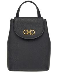 Ferragamo - Mini Gancini Backpack - Lyst