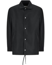Givenchy - Drawstring Hem Shirt Jacket - Lyst