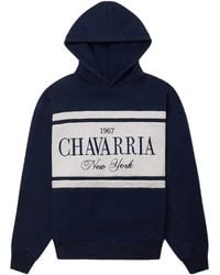 Willy Chavarria - Gilroy Stripe Oversized Hoodie - Lyst