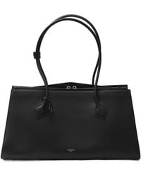 Alaïa - Alaa Le Teckel Logo Printed Tote Bag - Lyst