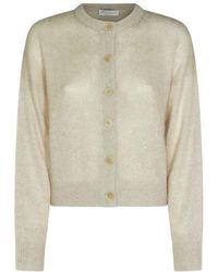 Brunello Cucinelli - Long Sleeved Cardigan - Lyst