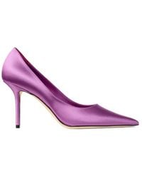 Jimmy Choo - Satin Love Pumps - Lyst