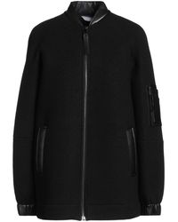Max Mara - Minimalist Wool Flight Jacket - Lyst