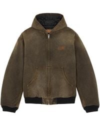 MM6 by Maison Margiela - Zip-Up Hooded Jacket - Lyst