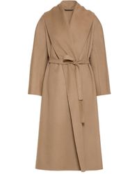 Max Mara - Reversible Foulard Coat - Lyst