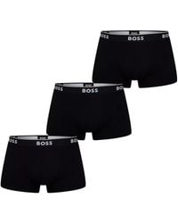 BOSS - Boss Bodywear 3-Pack Boxer Shorts With Logo Detail - Lyst
