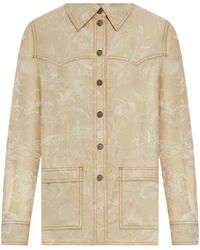 Etro - Single-Breasted Long-Sleeved Jacket - Lyst