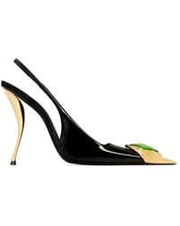 Saint Laurent - Loulou Slingback Pumps - Lyst