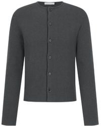 Amomento - Stripe Button Up Cardigan - Lyst