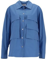 P.A.R.O.S.H. - Chest-Pocket Long-Sleeve Shirt - Lyst