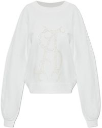 AllSaints - Crew Neck Long-Sleeved Sweatshirt - Lyst