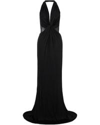 Tom Ford - Knitted Stretch Jersey Criss-Cross Evening Dress - Lyst