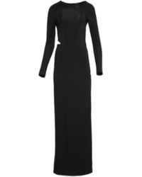 Givenchy - Logo Long-Sleeved Dress - Lyst
