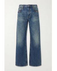 Gucci - Horsebit Detailed Flared Jeans - Lyst