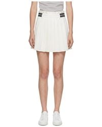 Marissa Chiara - Logo Pleated Skirt - Lyst