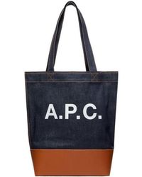 A.P.C. - Axelle Tote Bag - Lyst