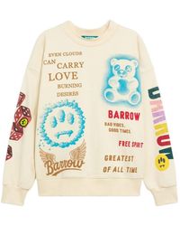 Barrow - Pattern-Printed Crewneck Sweatshirt - Lyst