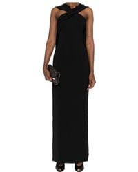Solace London - London Rona Halterneck Maxi Dress - Lyst
