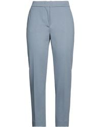 Max Mara - Solid Stretch Fitted Trousers - Lyst